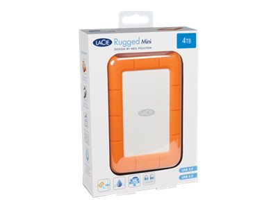 LACIE RUGGED MINI 4TB USB orange