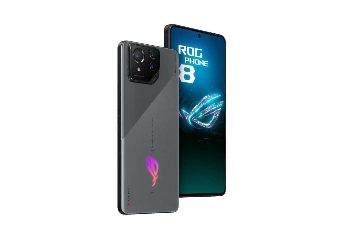 ASUS ROG Phone 8 AI2401-12G256G-GY-EU 17,2 cm (6.78") Kaksik-SIM Android 14 5G 12 GB 256 GB 5500 mAh Hall