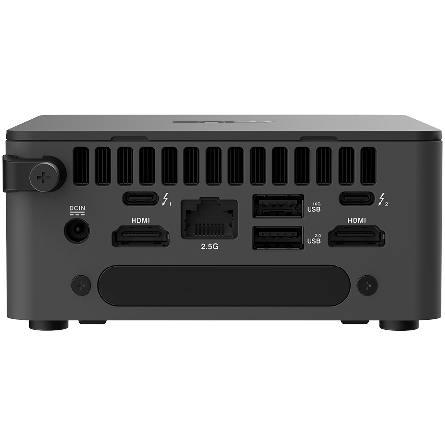 ASUS  NUC 12pro/RNUC12WSHI500002I/Intel Core i5-1240P/Intel Iris Xe Graphics/4xUSB/M.2 22x80 NVMe; 22x42 SATA/2.5'' SATA slot/2, 5Gbe LAN/2xHDMI/ 2x Thunderbolt 4 (USB-C+DP)/no Storage/no RAM/AX211.NGWG.NV/no OS/EU Cord/Tall Kit(L6)/EAN:4711387504932