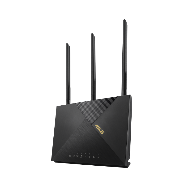 LTE Router, 4G-AX56, 802.11ax, Ethernet LAN (RJ-45) ports Ethernet WAN, Mesh Support No, MU-MiMO Yes, 4G, Antenna type  Dual-band, 36 month(s)