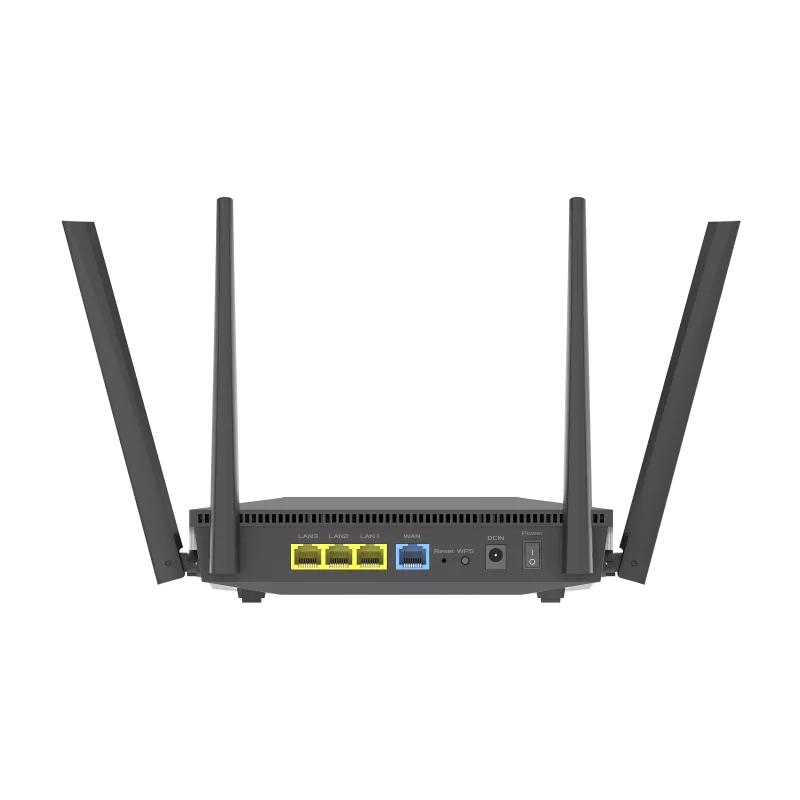 AX1800 AiMesh Wireless Router, RT-AX52, 802.11ax, 10/100/1000 Mbit/s, Ethernet LAN (RJ-45) ports 3, Mesh Support Yes, MU-MiMO No, No mobile broadband, Antenna type External