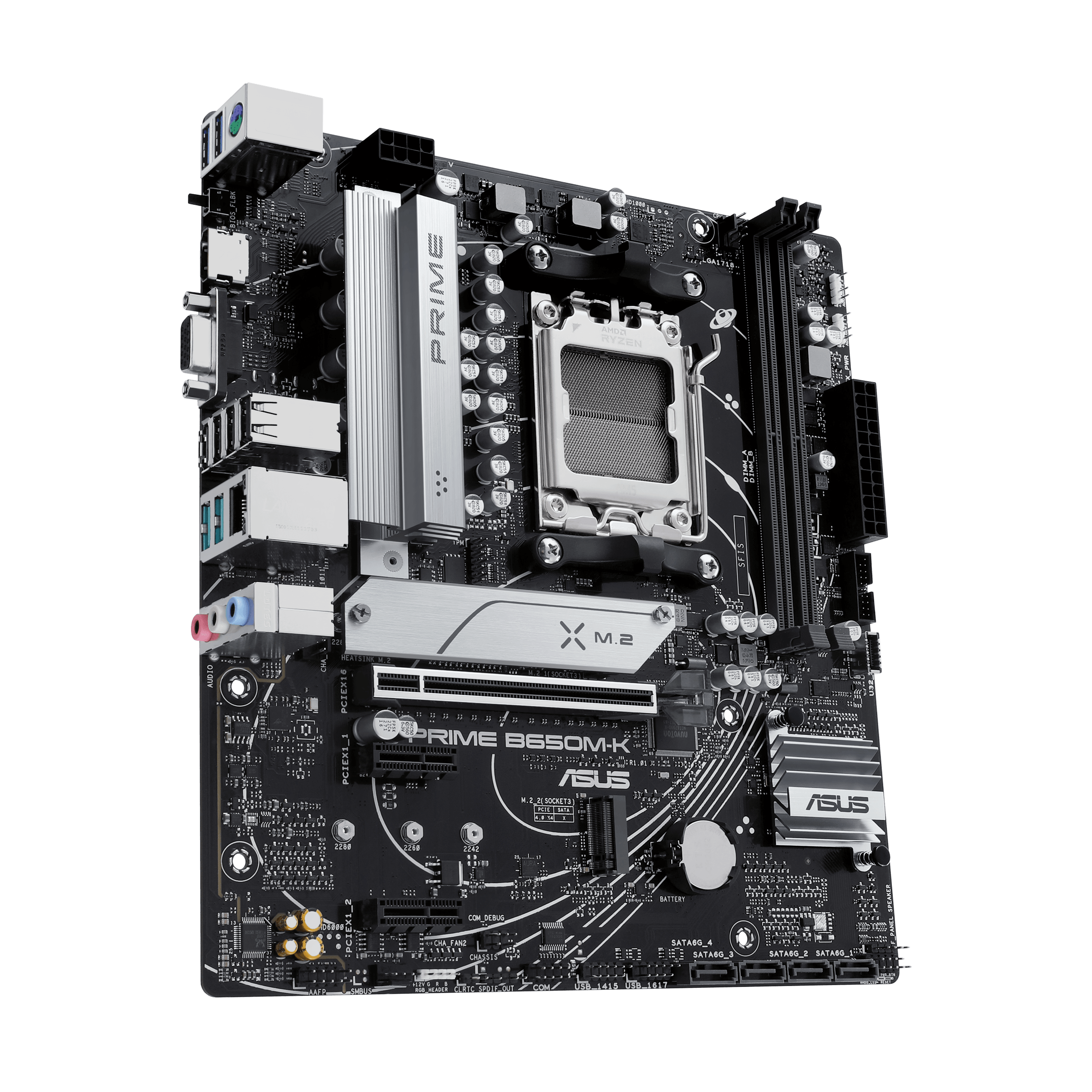 ASUS PRIME B650M-K AMD B650 Protsessoripesa AM5 Mikro ATX