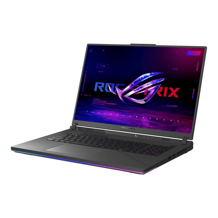 ASUS Notebook, ROG Strix, G18, G814JIR-N6005W, CPU  Core i9, i9-14900HX, 2200 MHz, 18", 2560x1600, RAM 16GB, DDR5, 5600 MHz, SSD 1TB, GeForce RTX 4070, 8GB, ENG, Windows 11 Home, Grey, 3 kg, 90NR0ID6-M000J0