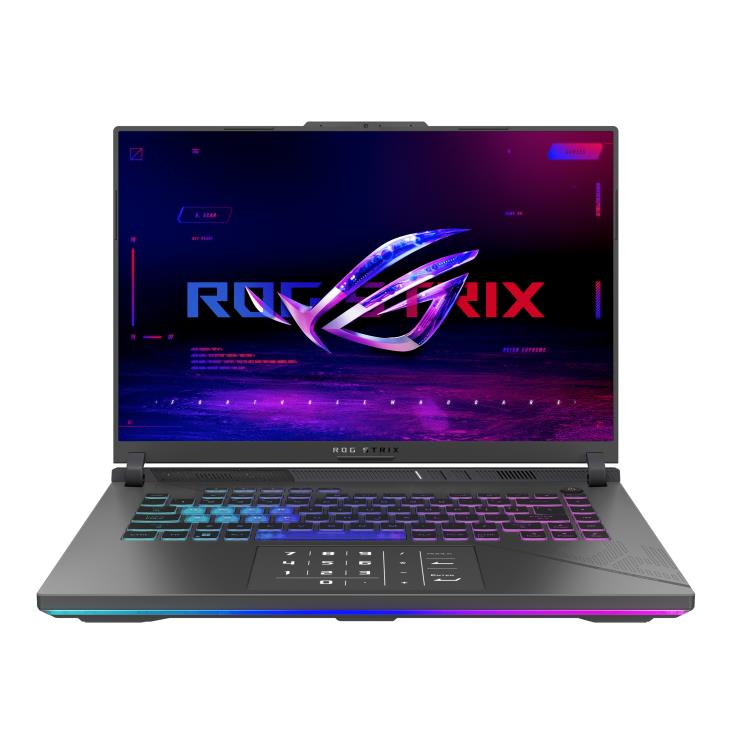 ASUS Notebook, ROG Strix, G16, G614JVR-N4018W, CPU  Core i9, i9-14900HX, 2200 MHz, 16", 2560x1600, RAM 16GB, DDR5, 5600 MHz, SSD 1TB, GeForce RTX 4060, 8GB, ENG, Windows 11 Home, Grey, 2.5 kg, 90NR0II5-M000M0