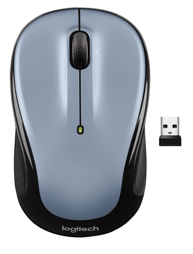  Logitech M325s (910-006813) mouse RF Wireless Optical 1000 DPI, Black/Grey