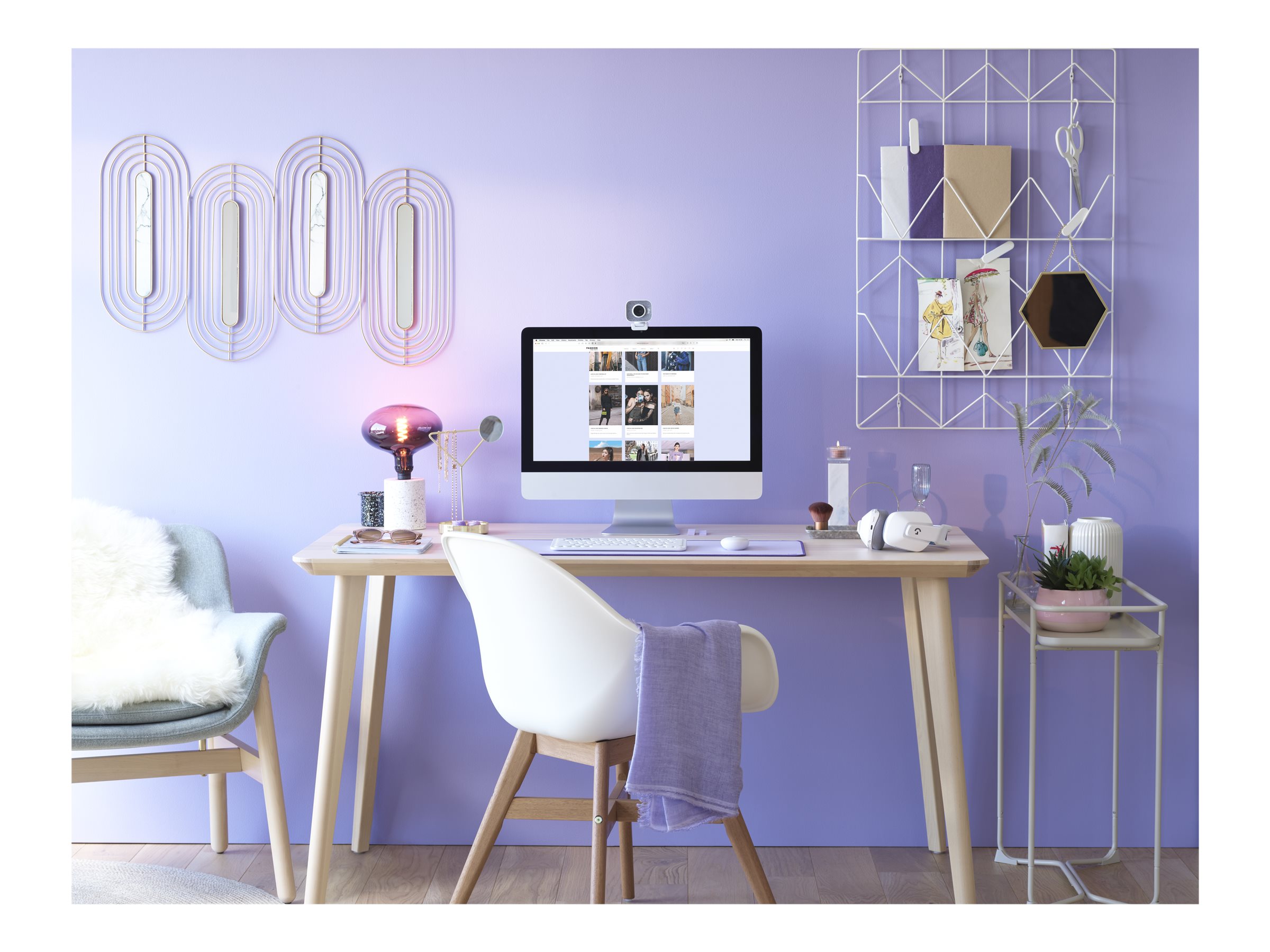 LOGI Desk Mat Studio Series LAVENDER