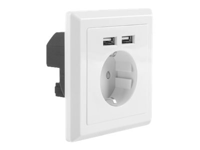 LANBERG AC-WS01-USB2-F Lanberg AC Wall S