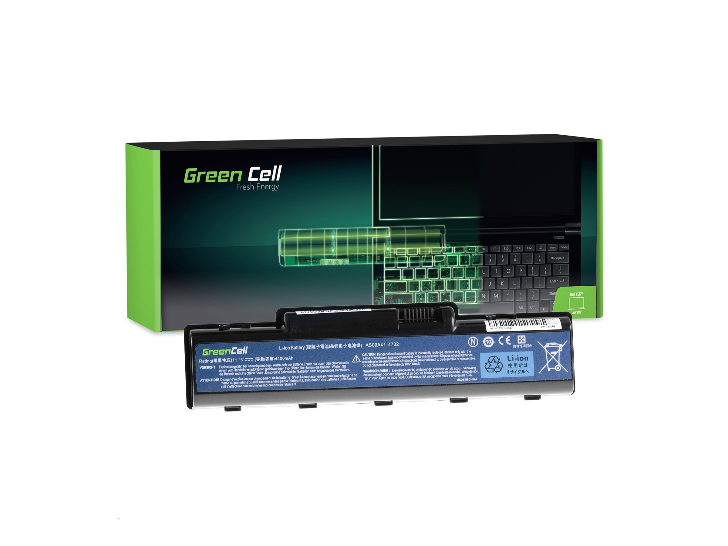 GREENCELL AC21 Battery Green Cell AS09A3