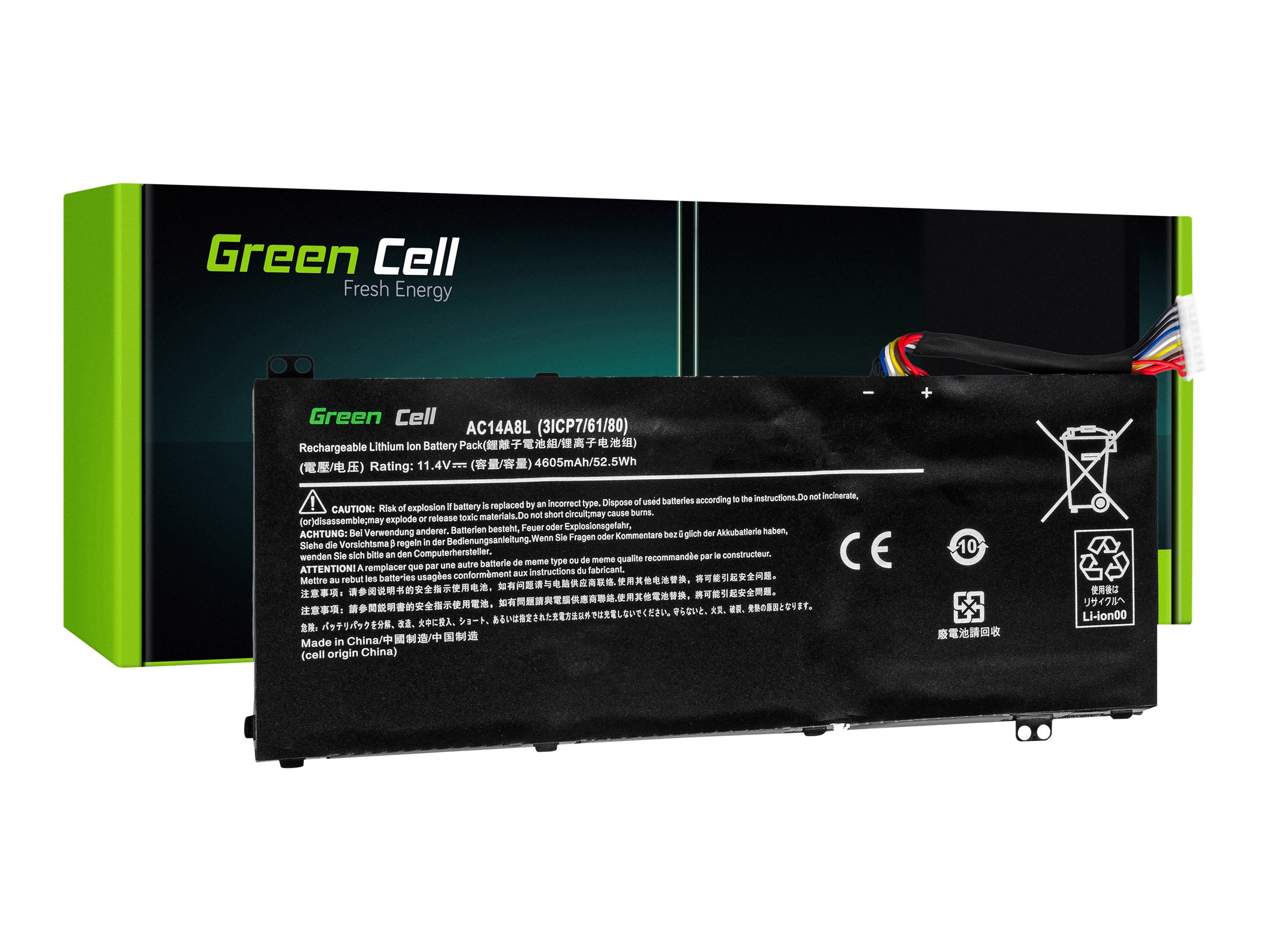 GREENCELL AC54 Battery Green Cell AC14A8