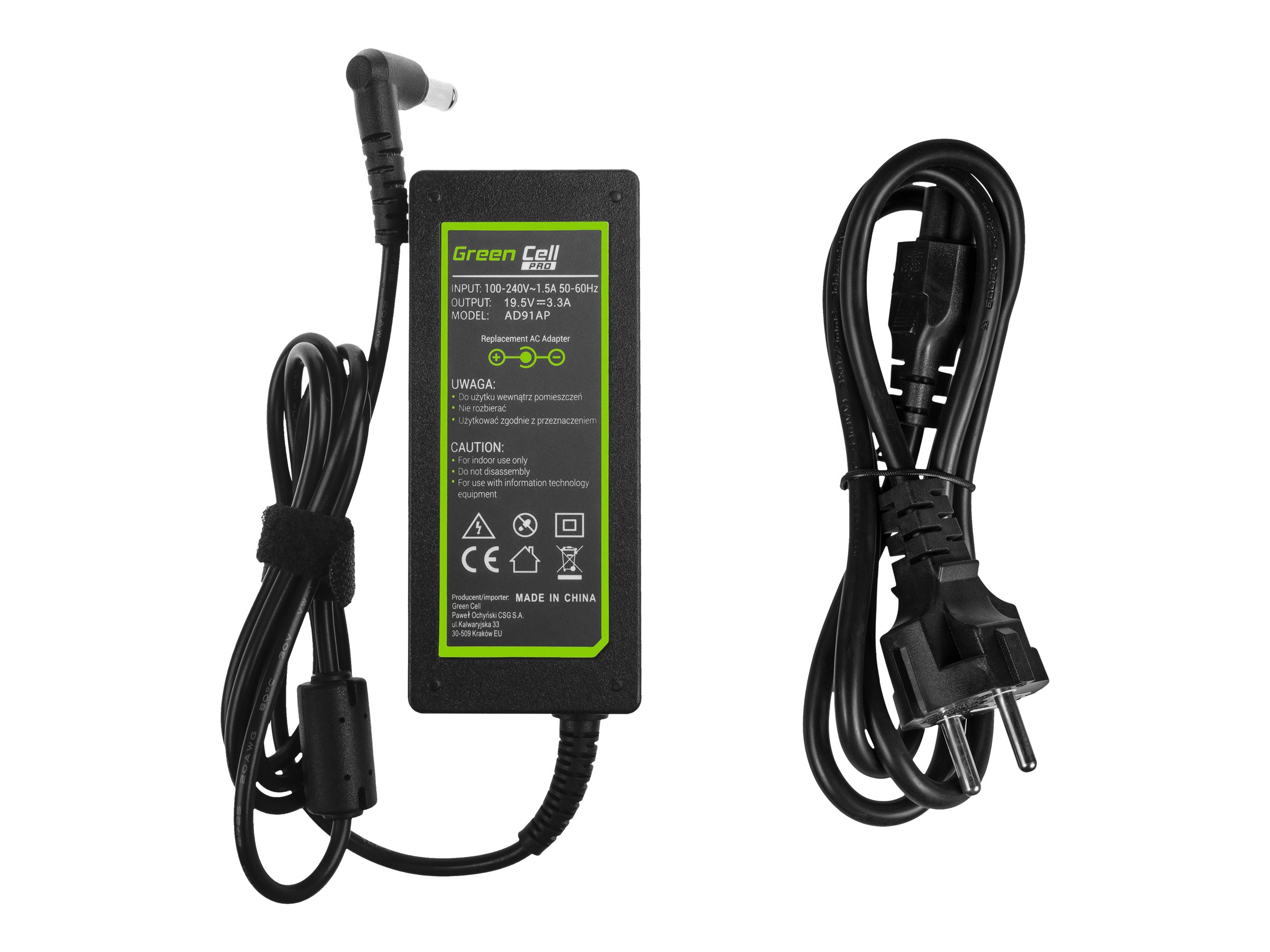 GREENCELL AD91AP Charger / AC Adapter Gr