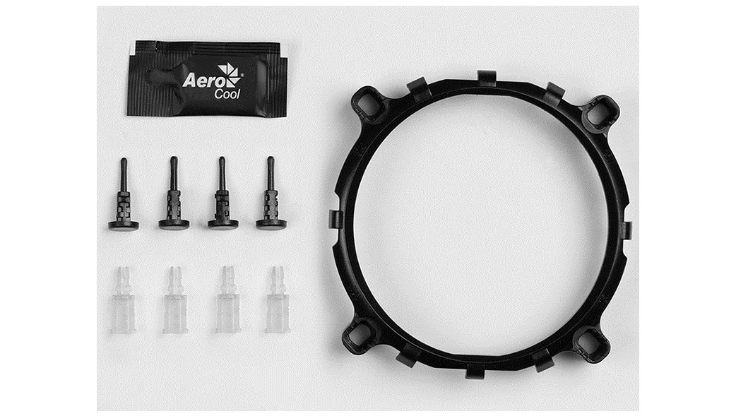 Aerocool Air Frost 2 Processor Cooler 9 cm Black