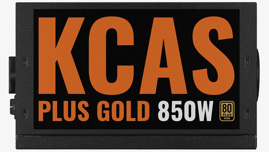 Aerocool KCAS PLUS GOLD 850W power supply unit 20+4 pin ATX Black