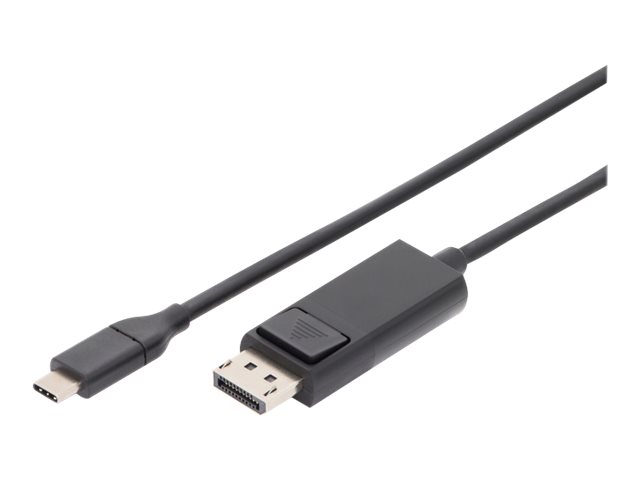 Digitus, USB-C, DisplayPort, USB Type-C adapter cable, USB-C to DP, 2 m