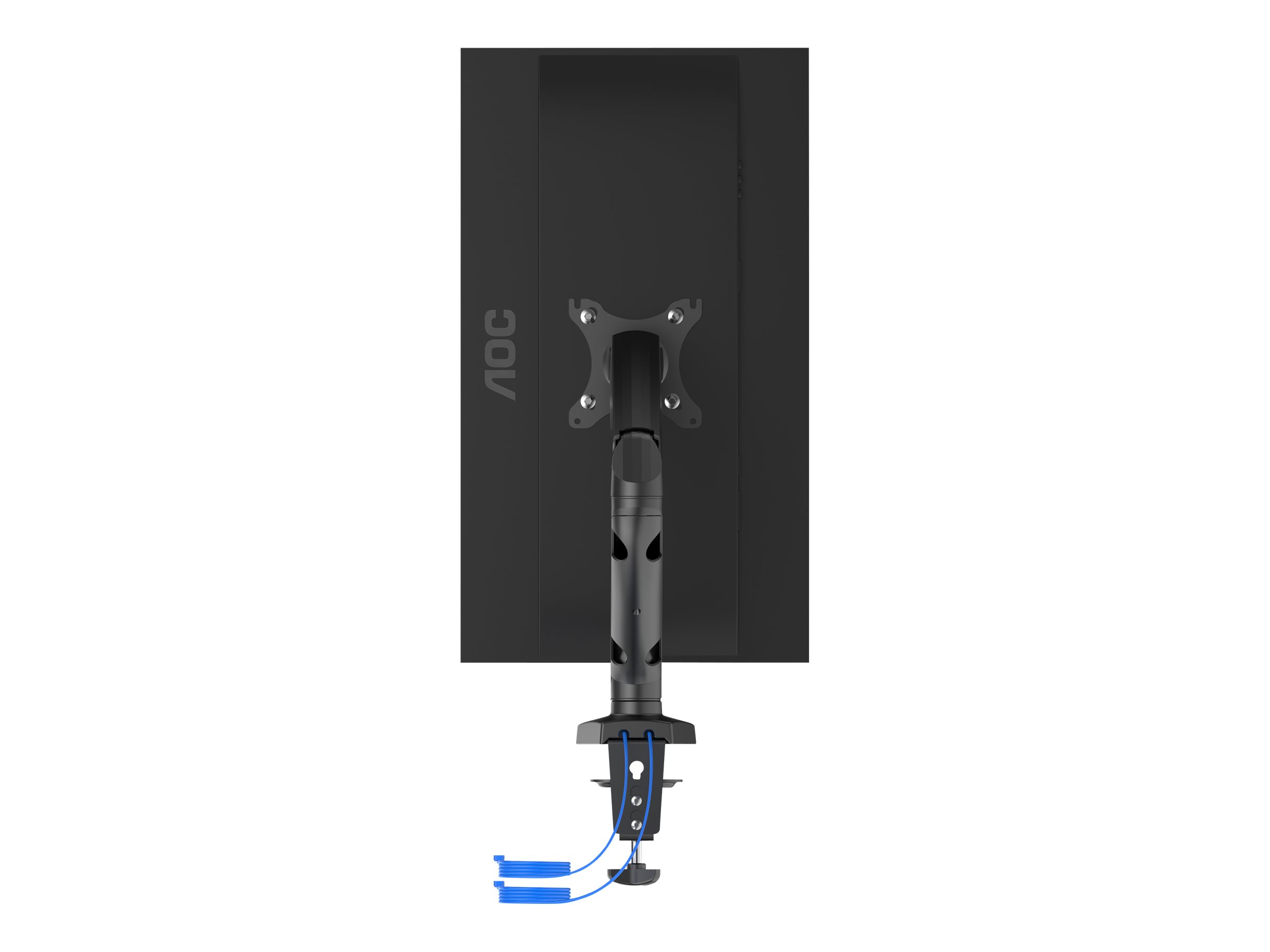 AOC AS110DX Single Monitor Arm with USB