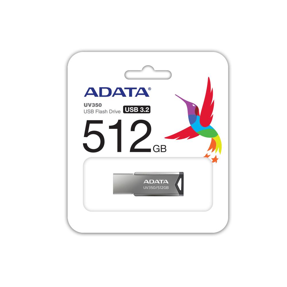 ADATA MÄLUPULK USB3.2/512GB AUV350-512G-RBK