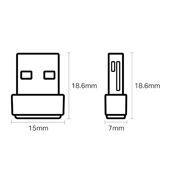 TP-Link Archer T2U Nano WLAN 433 Mbit/s