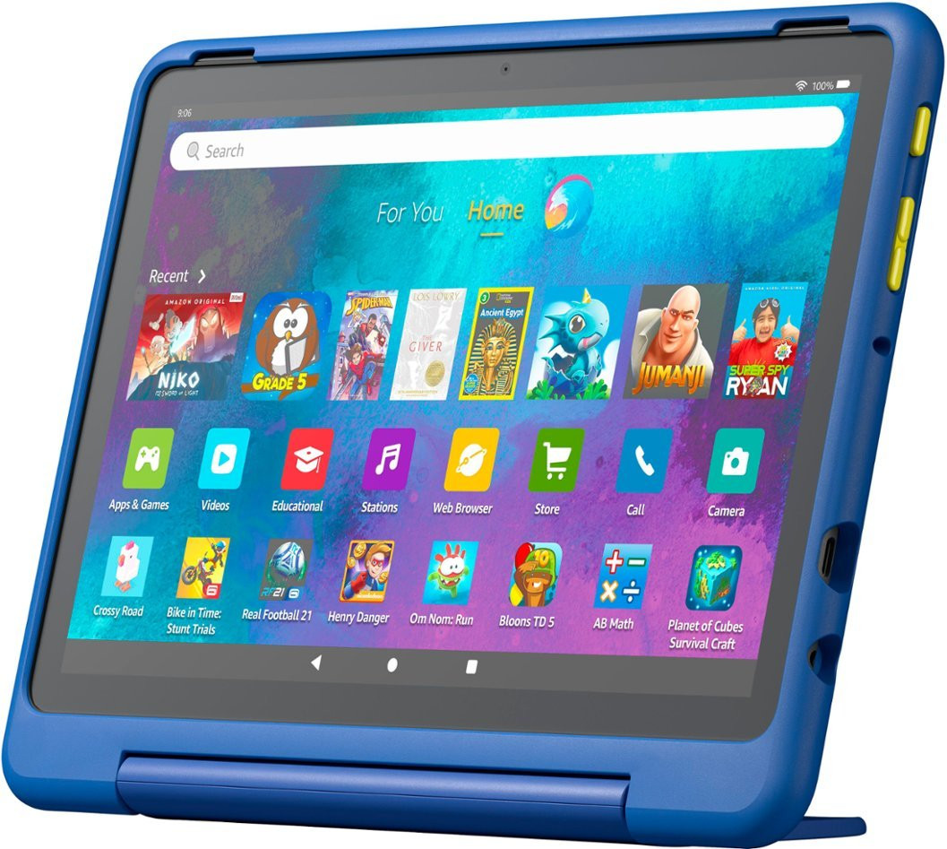 Amazon  Fire HD 10 32GB Kids Pro (2023), nebula