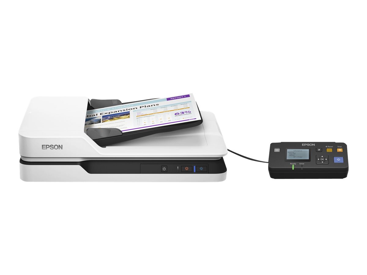 Epson, WorkForce DS-1630, Flatbed, Document  Skanner