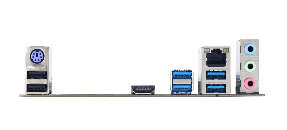 BIOSTAR Mainboard, AMD B450, SAM4, Micro-ATX, Memory DDR4, Memory slots 4, 1xPCI-Express 2.0 1x, 1xPCI-Express 2.0 16x, 1xPCI-Express 3.0 16x, 1xM.2, 1xHDMI, 2xUSB 2.0, 4xUSB 3.2, 1xPS/2, 1xRJ45, 3xAudio port, B450MX-S