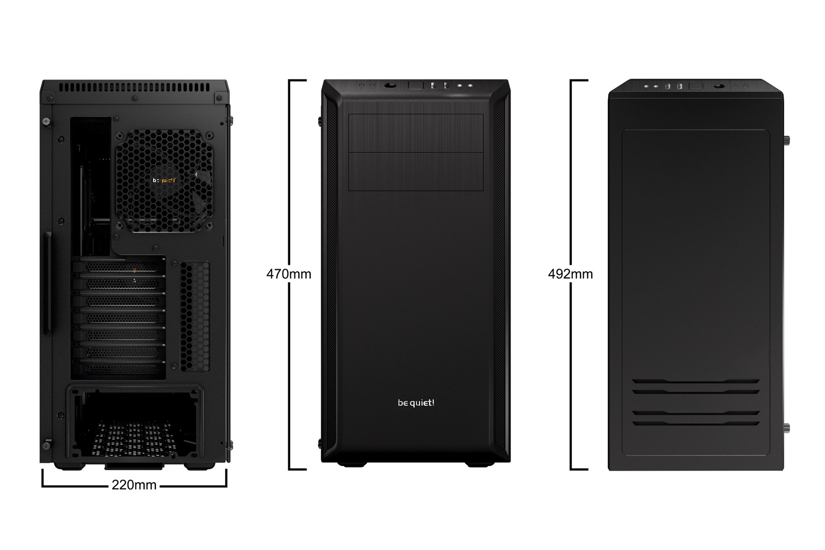 be quiet! Pure Base 600 Window Midi Tower Must