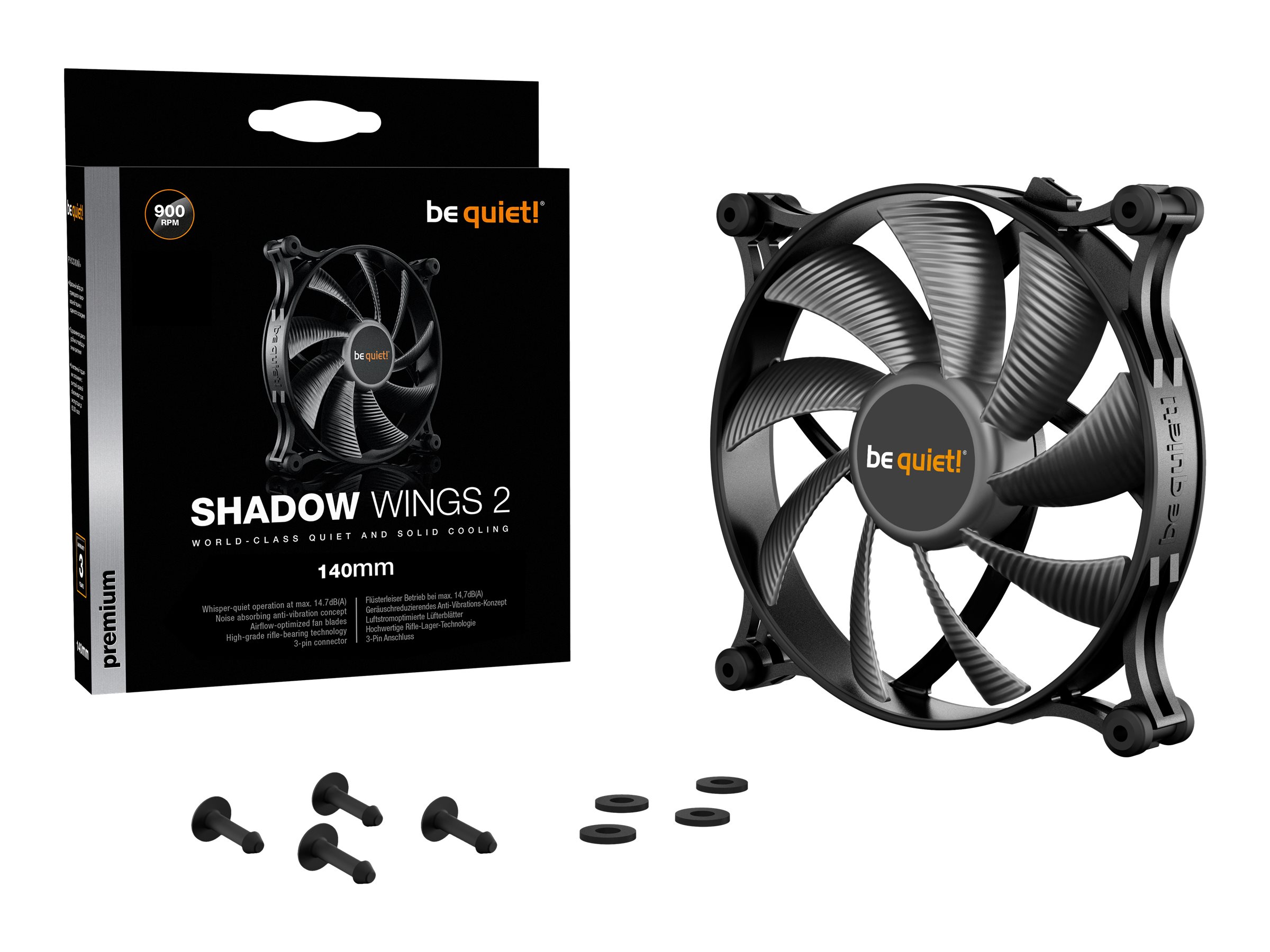 BE QUIET Shadow Wings 2 140mm