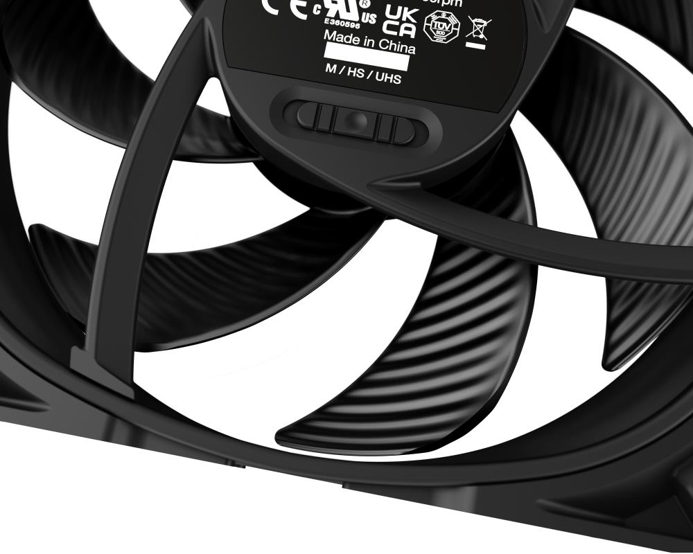 be quiet! SILENT WINGS PRO 4 | 120mm PWM Arvuti korpus Ventilaator 12 cm Must 1 tk