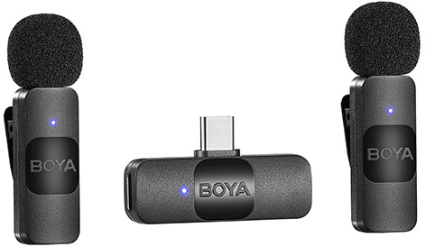 Boya  juhtmevaba mikrofon BY-V20 USB-C