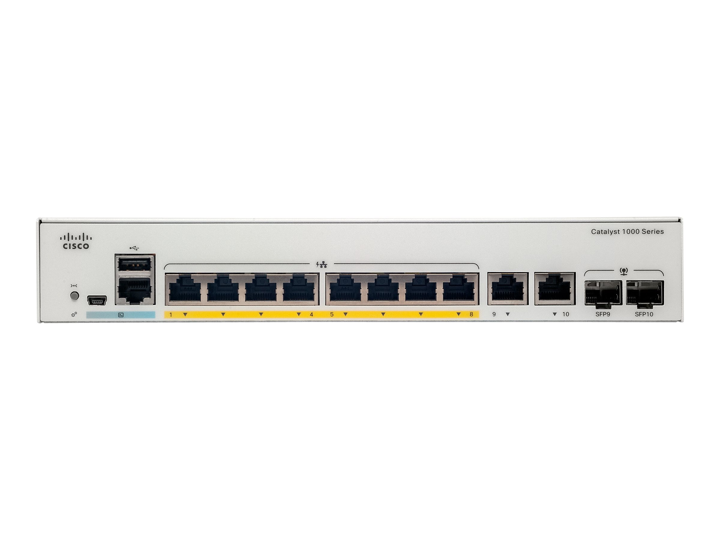 CISCO Catalyst 1000 8-Port Gigabit PoE+