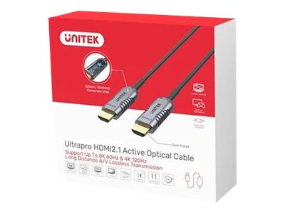 UNITEK C11028DGY Optic Cable HDMI 50m