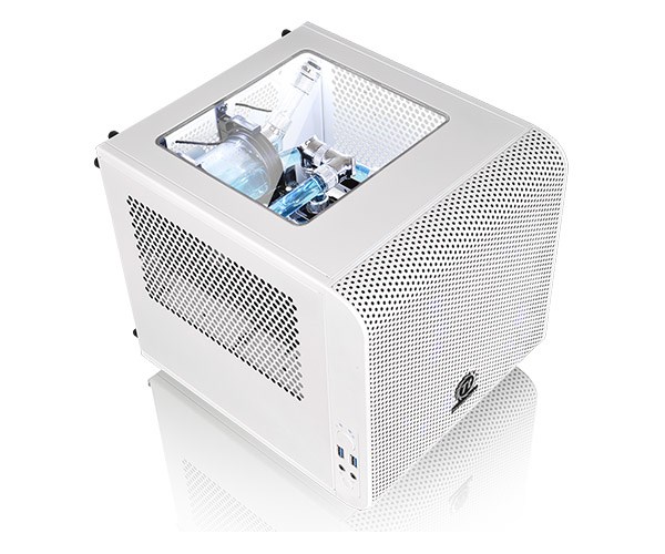 Thermaltake Core V1 Snow Edition Cube White