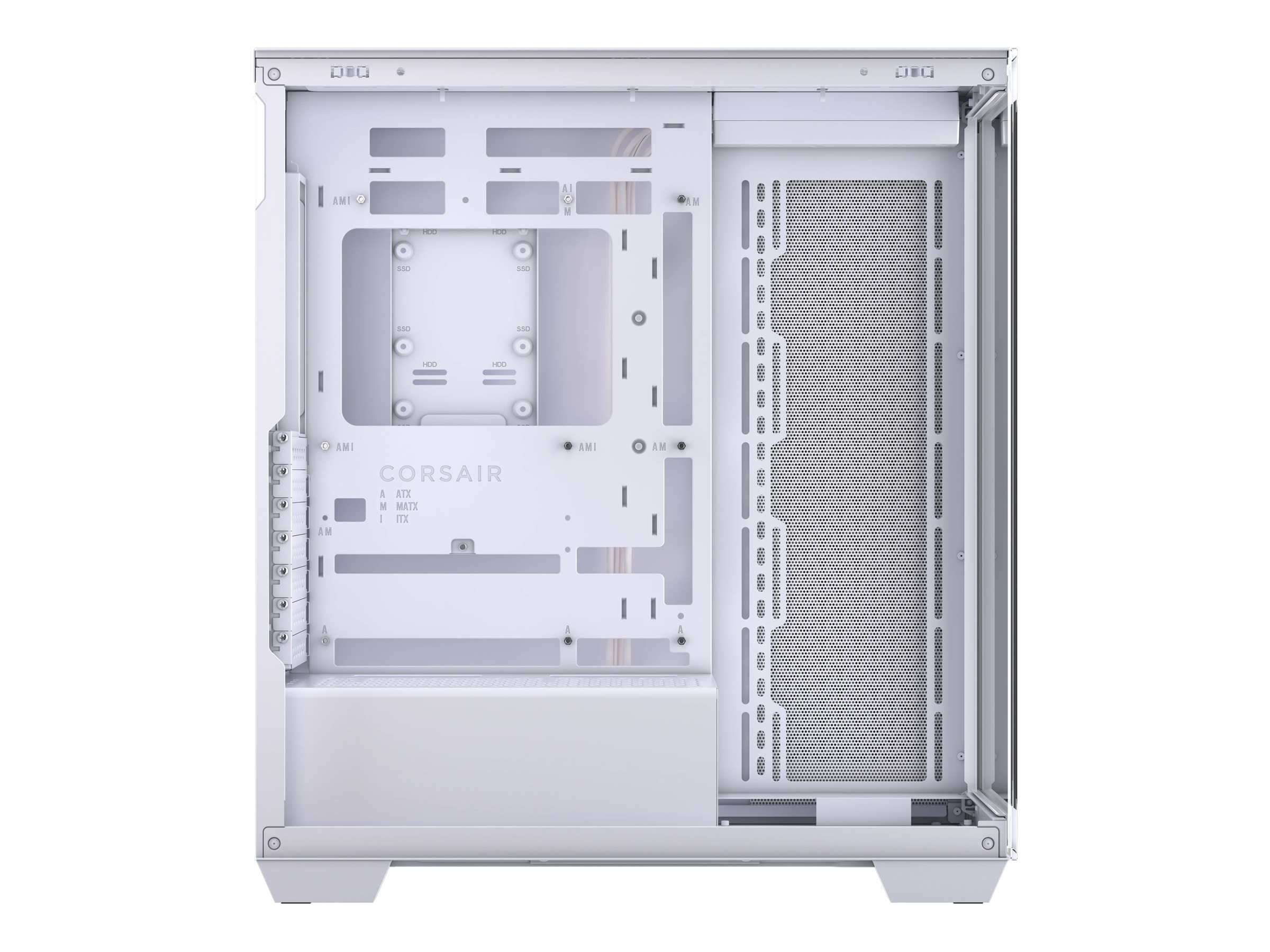 Corsair  Arvutikorpus, 3500X, White, Mid-Tower,  Ilma toiteplokita