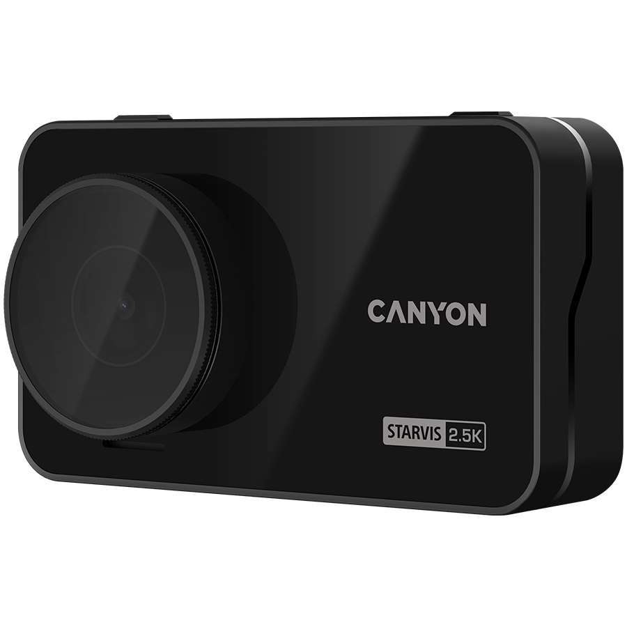 CANYON  car recorder DVR25GPS WQHD 2.5K 1440p Wi-Fi GPS Black