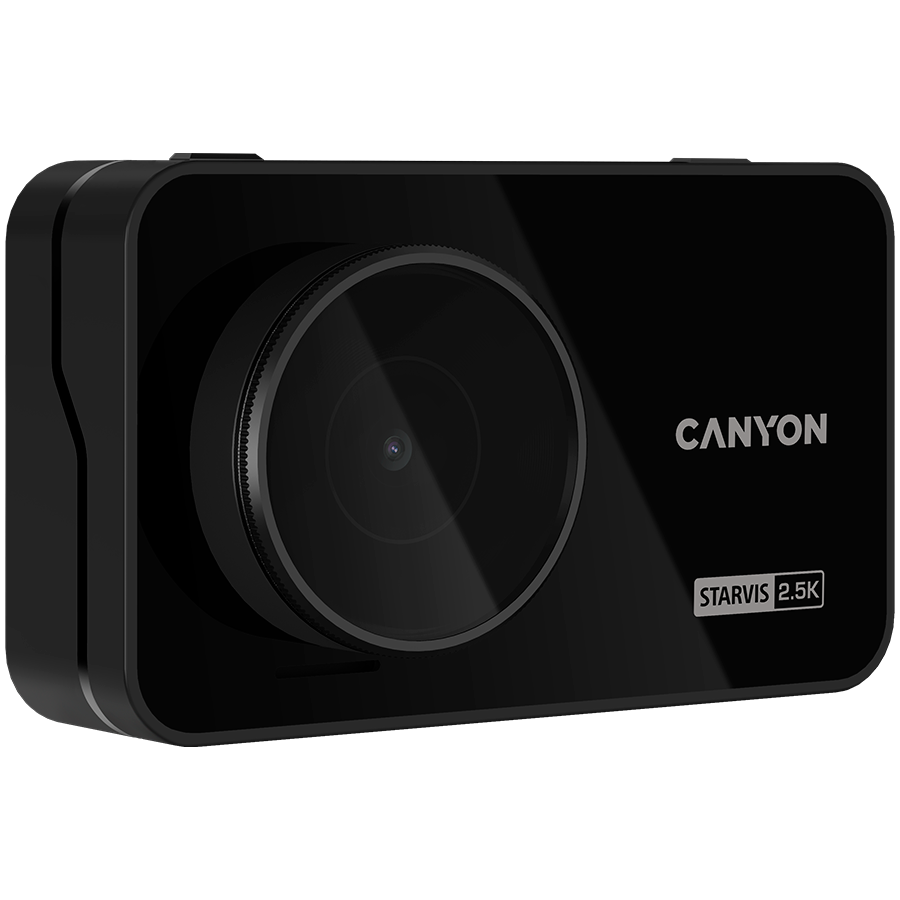 CANYON  car recorder DVR25GPS WQHD 2.5K 1440p Wi-Fi GPS Black