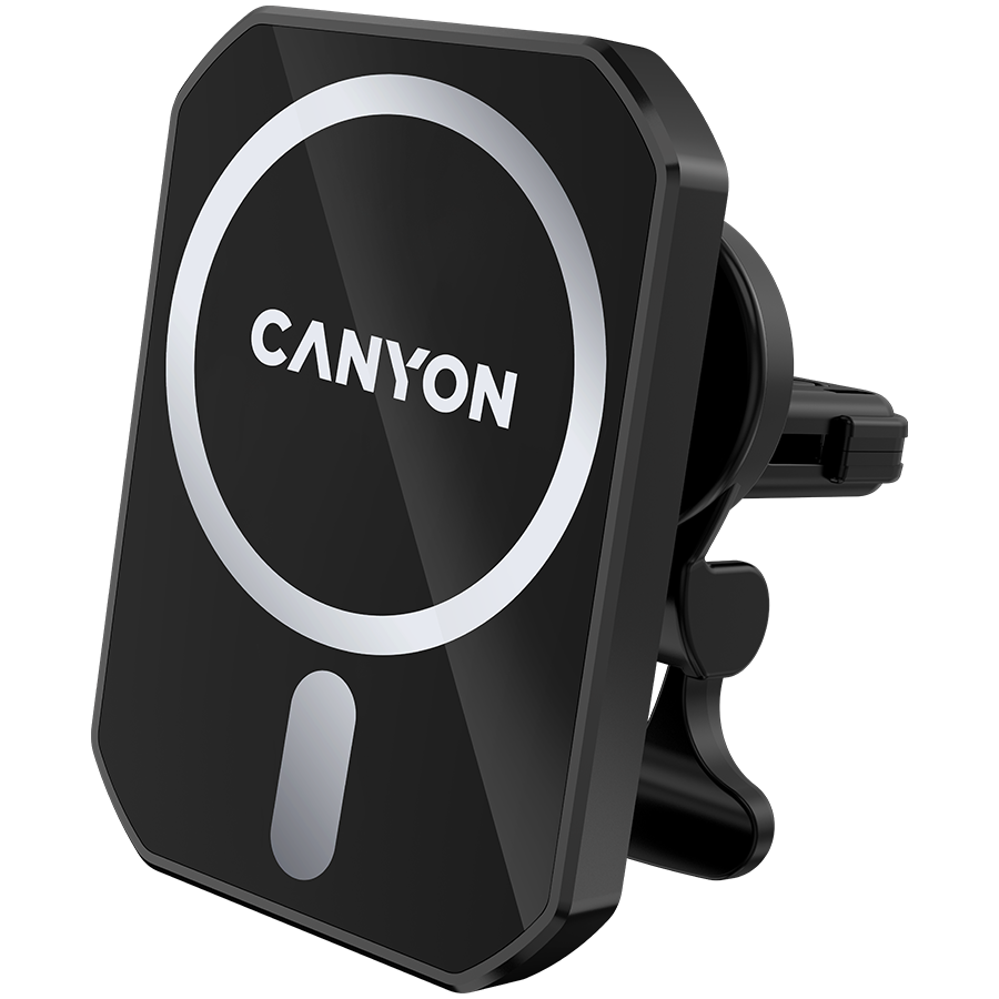 CANYON  car charger CM-15 15W Wireless Magnetic for iPhone 12/13 Black