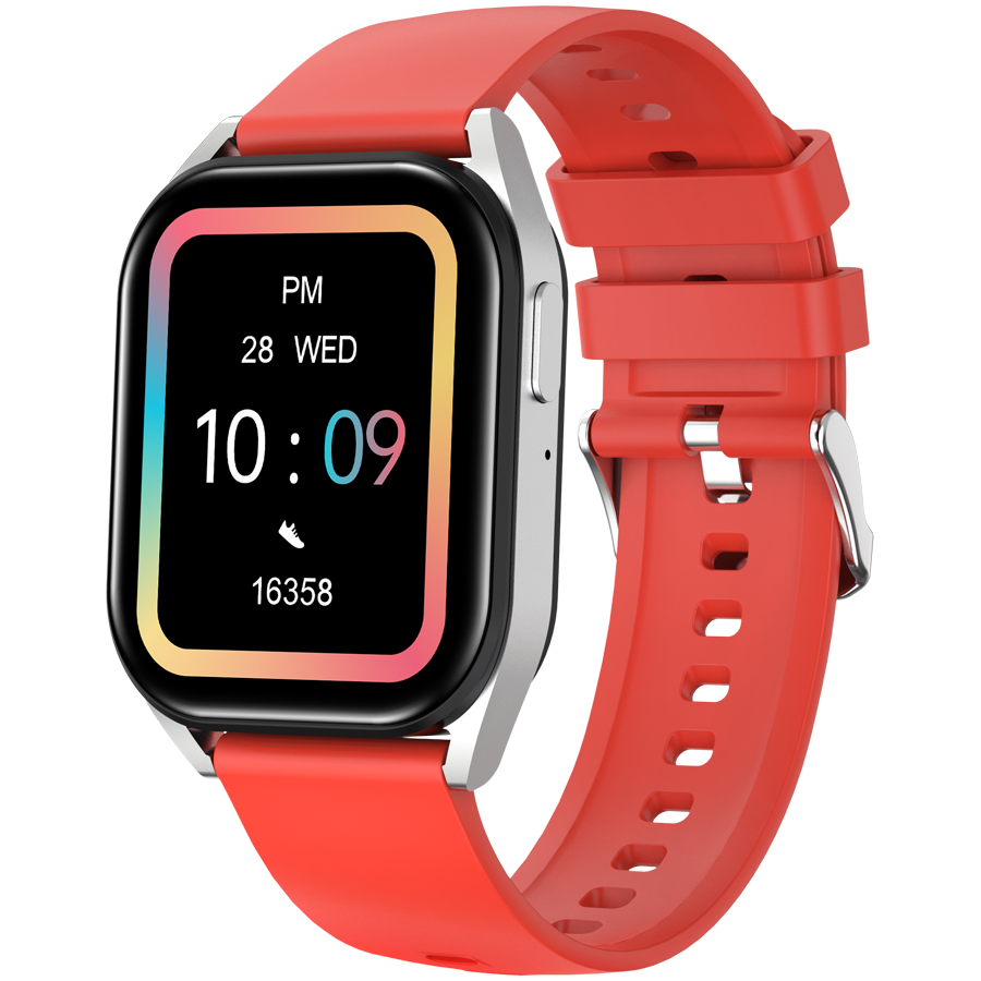 CANYON  smart watch Chatter SW-58 BT-CALL Silver Red