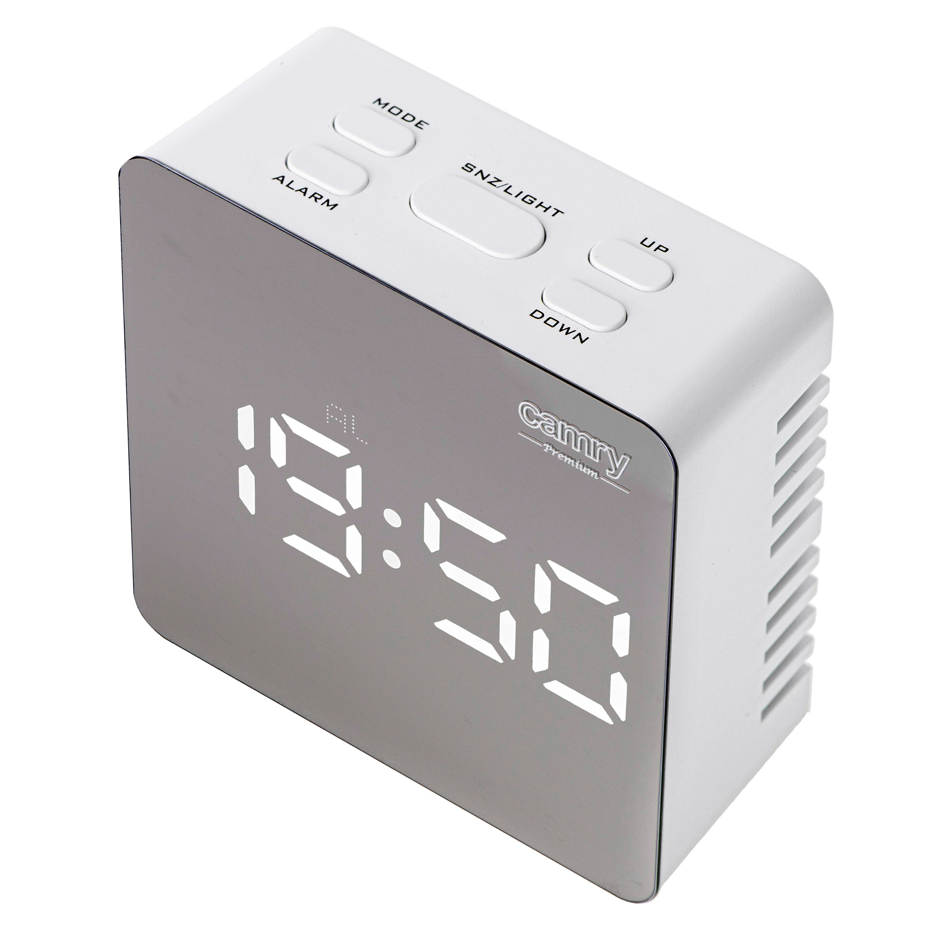 Camry, CR 1150w, Alarm Clock, W, White, Alarm function