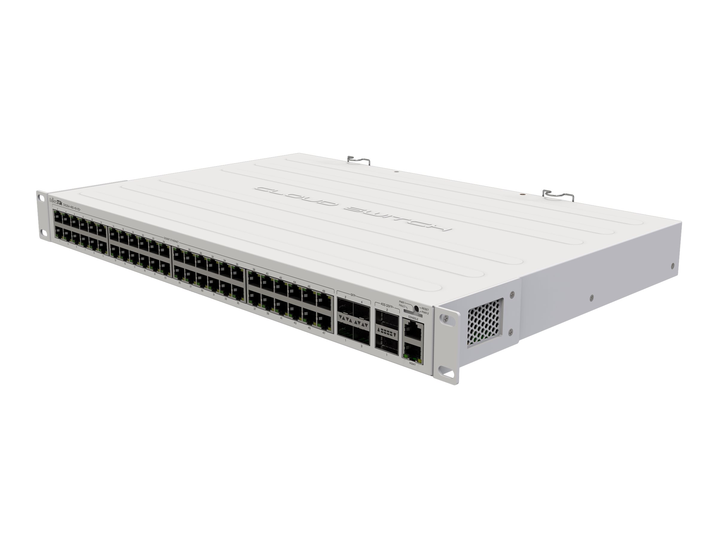 MikroTik Cloud Router Switch 354-48G-4S+2Q+RM with RouterOS L5 License, Rackmountable