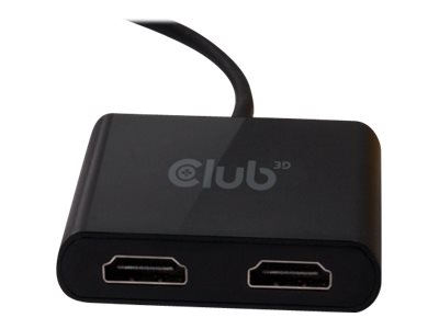 CLUB 3D USB-A to HDMI 2.0 Dual 4K