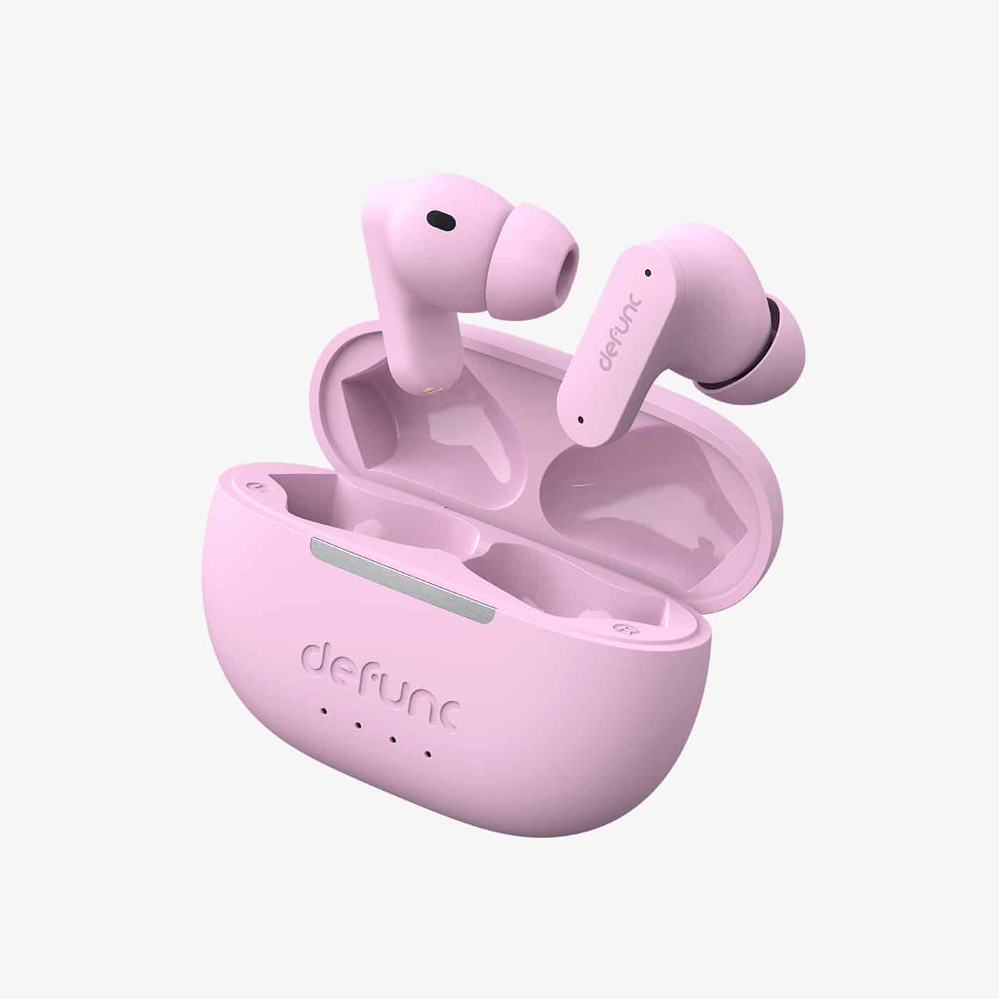 Defunc True Anc Earbuds, In-Ear, Wireless, Pink, Earbuds, True Anc, In-ear Built-in microphone, Bluetooth, Blue