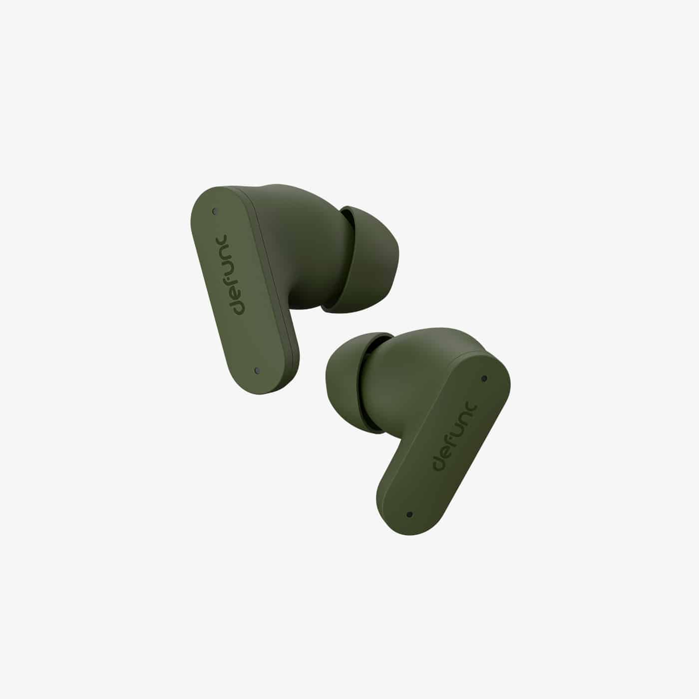 Defunc, Earbuds, True Anc, In-ear Built-in microphone, Bluetooth, Wireless, Green