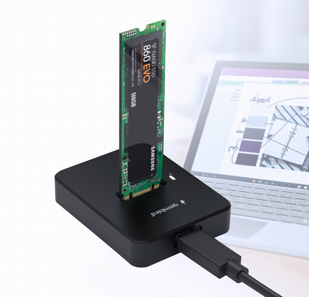 GEMBIRD Desktop USB Type-C M.2 SATA NVME