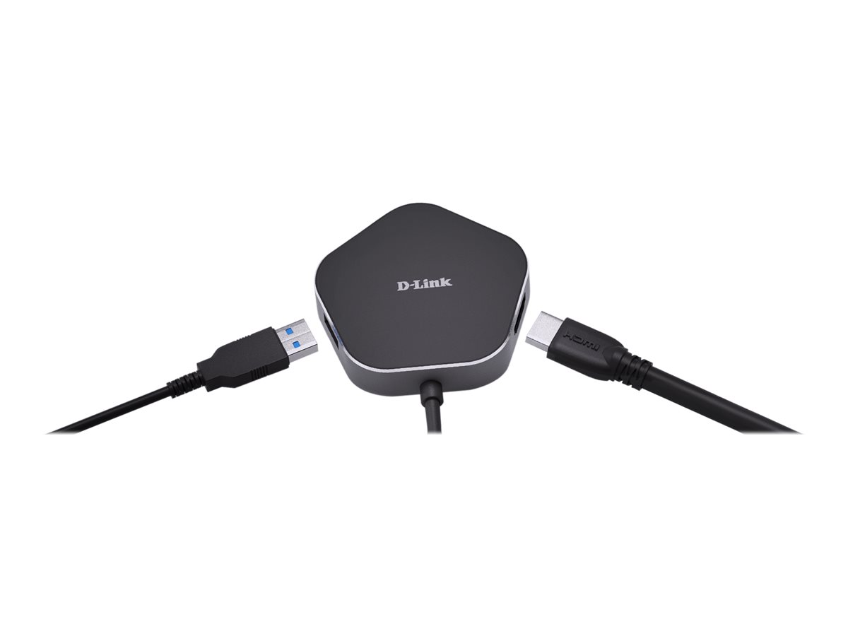 D-Link, 4-in-1 USB-C Hub with HDMI and Power Delivery, DUB-M420, USB hub, USB Type-C