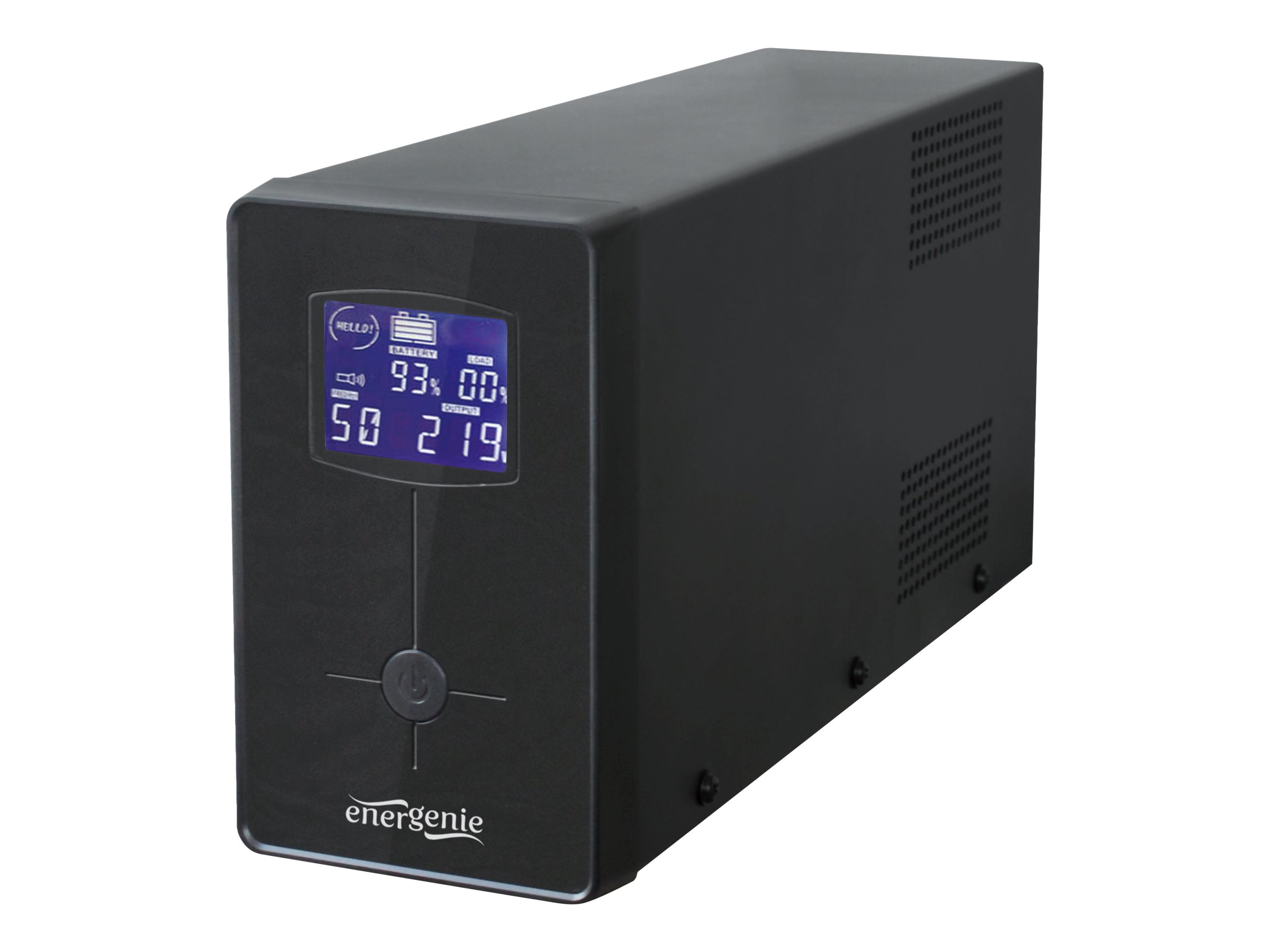 Gembird EG-UPS-031 uninterruptible power supply (UPS) 0.65 kVA 390 W 3 AC outlet(s)