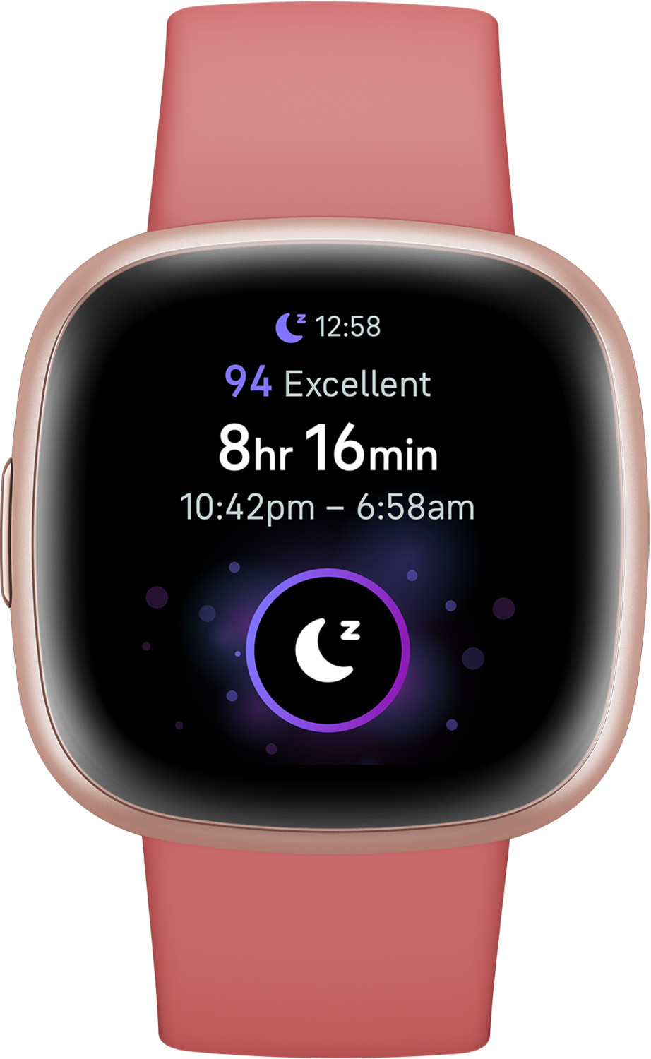 Fitbit  Versa 4, pink sand/copper rose