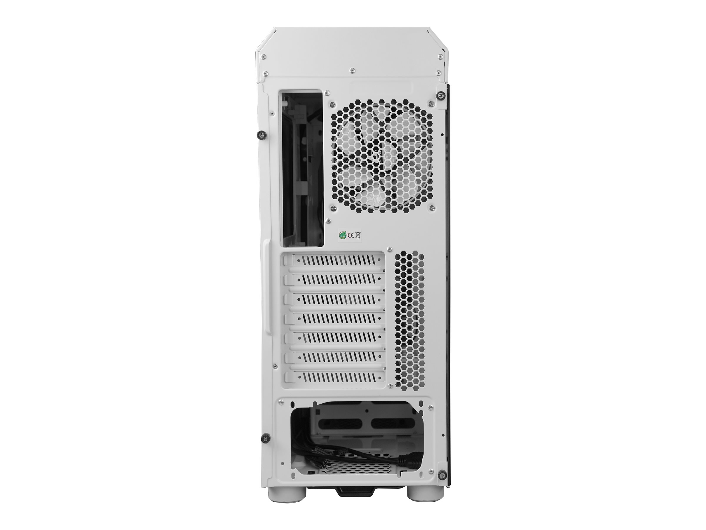 Chieftec GL-03W-OP computer case Midi Tower White