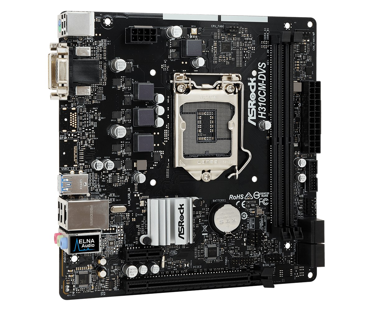 ASROCK H310CM-DVS SOCKET 1151