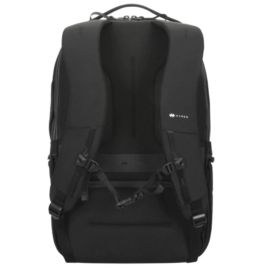 Hyper, Pack Pro, Fits up to size 16 ", Backpack, Black, Shoulder strap