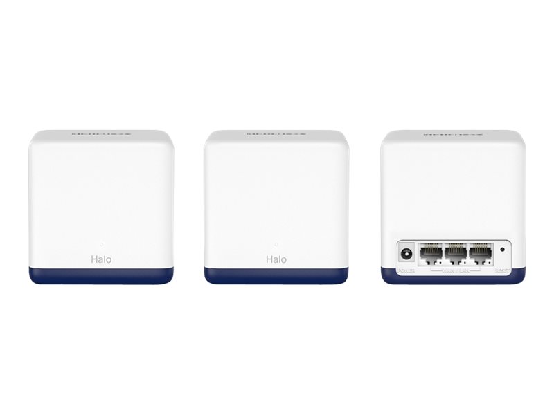 AC1900 Whole Home Mesh Wi-Fi System, Halo H50G (3-Pack), 802.11ac, 1300+600 Mbit/s, Mbit/s, Ethernet LAN (RJ-45) ports 3, Mesh Support Yes, MU-MiMO Yes, No mobile broadband, Antenna type