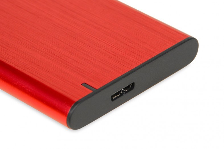 iBox HD-05 HDD/SSD enclosure Red 2.5"