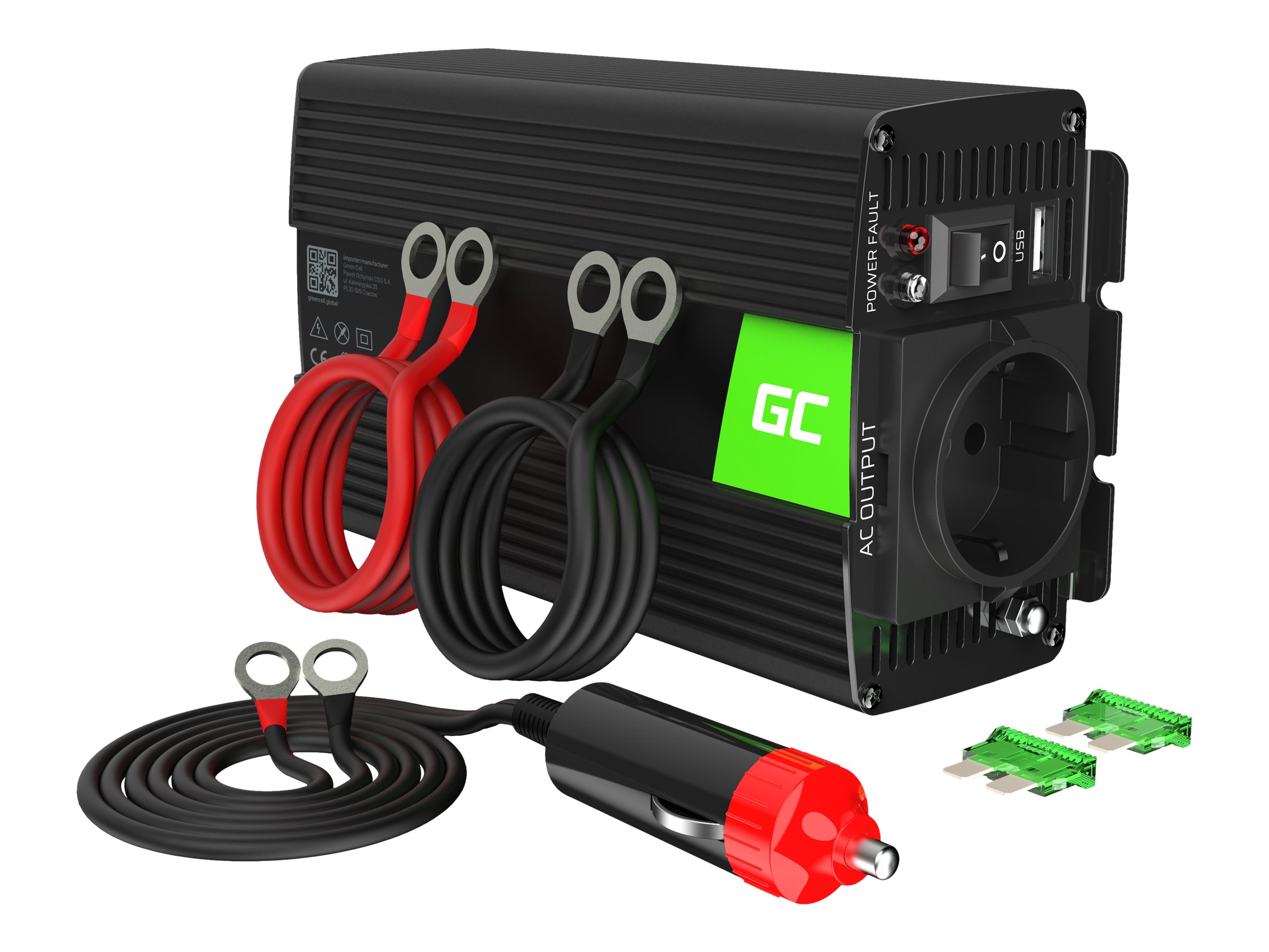 GREEN CELL Car Power Inverter Converter